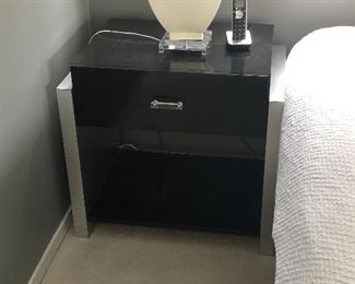Nightstands - 2 - custom made, Lamps with acrylic base
