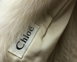 Chloe - shadow fox coat