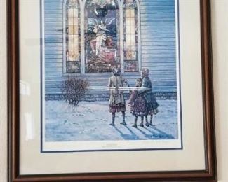 Painted Windows by John Blake Bergers Signed and Numbered