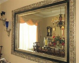 Large Ornate Wall Mirror