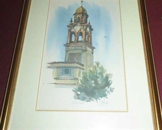 J.R. Hamil Signed & Numbered Water Color Prints