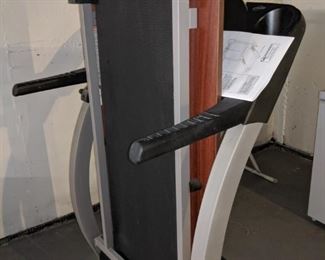 Treadmill/clothes hanger