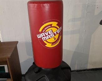 Punching bag, fill with sand or water...