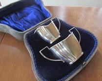 silver creamer sugar