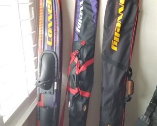 Slalom water skis
