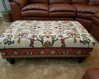 Navajo pattern ottoman
