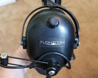Flightcom aviation headset