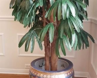 Artificial plant and pot (sold separately)