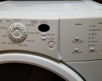 Kenmore Elite Smartheat Quietpak 9 dryer on pedestal 