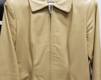 Preston & York leather jacket, Size PP