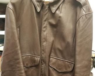Cooper A2 brown bomber jacket