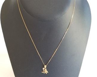 14K gold necklace