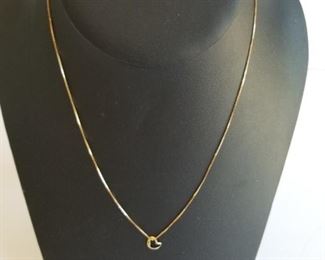 14K gold necklace