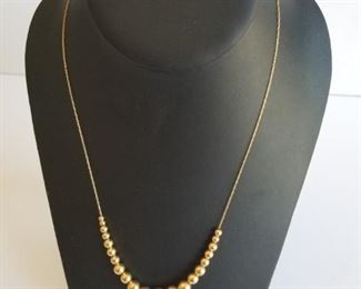 14K gold necklace