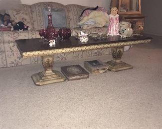 Unique vintage coffee table