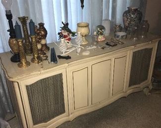 French Provincial stereo console