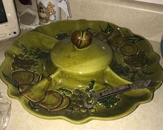 Vintage serving set
