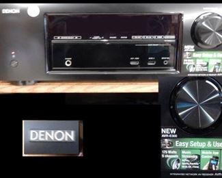 Denon Surround Sound Amplifier. 