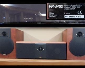Boston Accoustics VR-M60 Surround Sound System. 