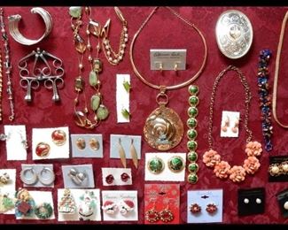 Vintage and Modern Jewelry including Trifari.
