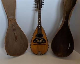 New item added to this sale - Mandolin.  This is a 8 string bowl back in super great condition!