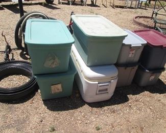 Bins & Ice Chest