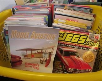 Loads of Magazines on Varied Topics: Aviation, Cars, Crafts, Genealogy, Painting, Cooking