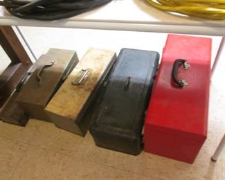 Variety of Tool Boxes