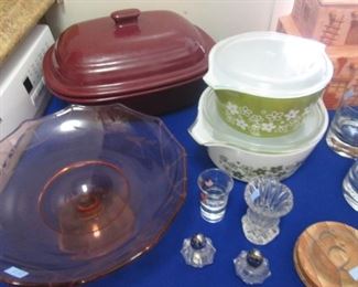 Vintage Pyrex Covered Oven Ware Other Serving Items