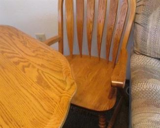 Chair Detail: 2-Arm Chairs, 2-Side Chairs