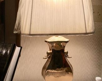 We have TWO of these heavy brass ‘elephant’ lamps, and we have them priced as a PAIR. 