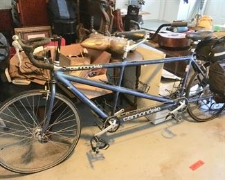Cannondale tandem bicycle