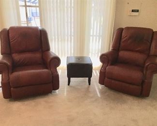 And this is the THIRD pair of recliners (La-z-Boy)