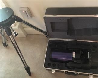 Meade #ETX-125EC Astro Telescope with hard case and Tripod stand