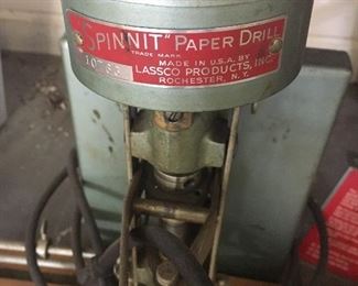 Spinnit Paper Drill-vintage