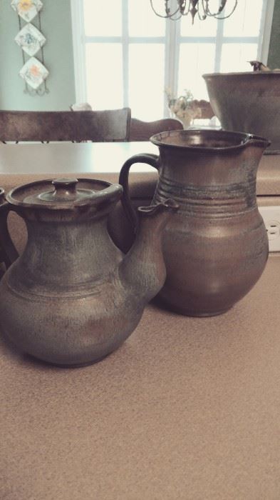 M.L.Owens pottery