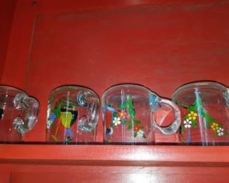 Hand Painted Decorative Glasses