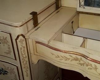 John Widdicomb Dressers with Vanity Insert