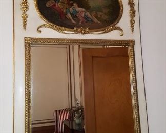 Mirror with Oil Painting