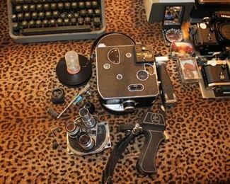 Vintage Paillard Bolex film camera for parts or repair