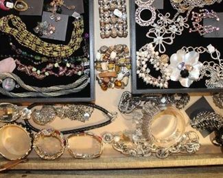 Quality statement costume jewelry, all 50% off!