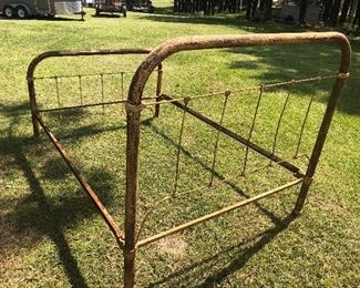 Antique Metal Bed Frame
