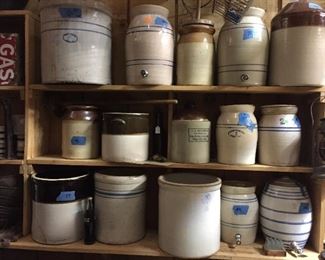 Variety of Jugs and crocks