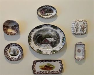 Johnson brothers, Spode, etc plates