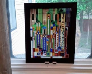 "stained" glass