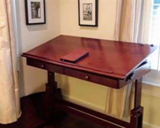Drafting table/drawers