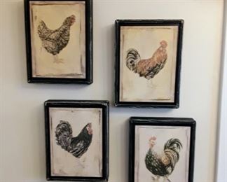 Rooster prints