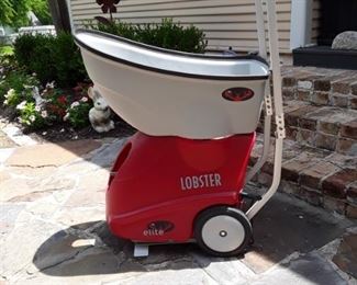 Lobster tennis ball thrower