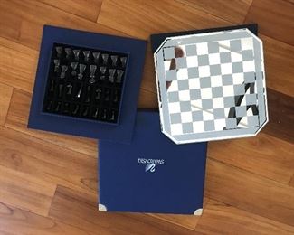 swarovski chess set