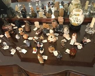 Owl collection from all over the world